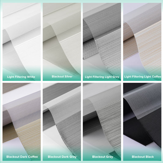 Kilonity Zebra Blind Fabric Samples