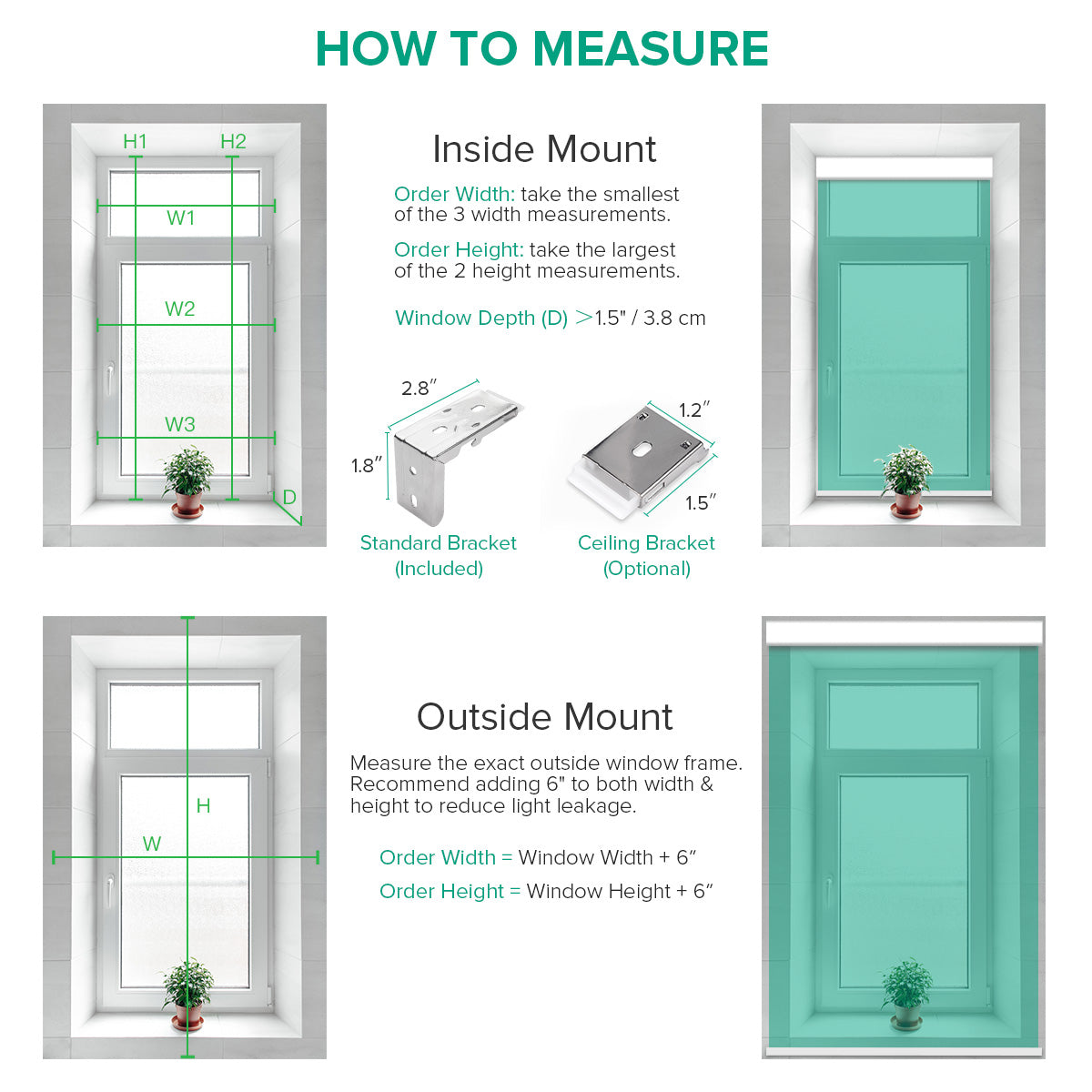 Manual Corded Light Filtering Roller Shades - Fireproof Fabric