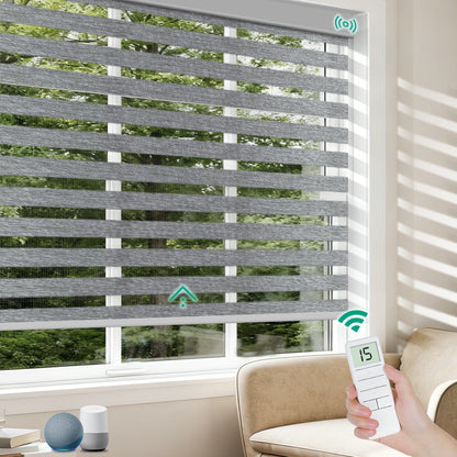 Motorized Zebra Blinds