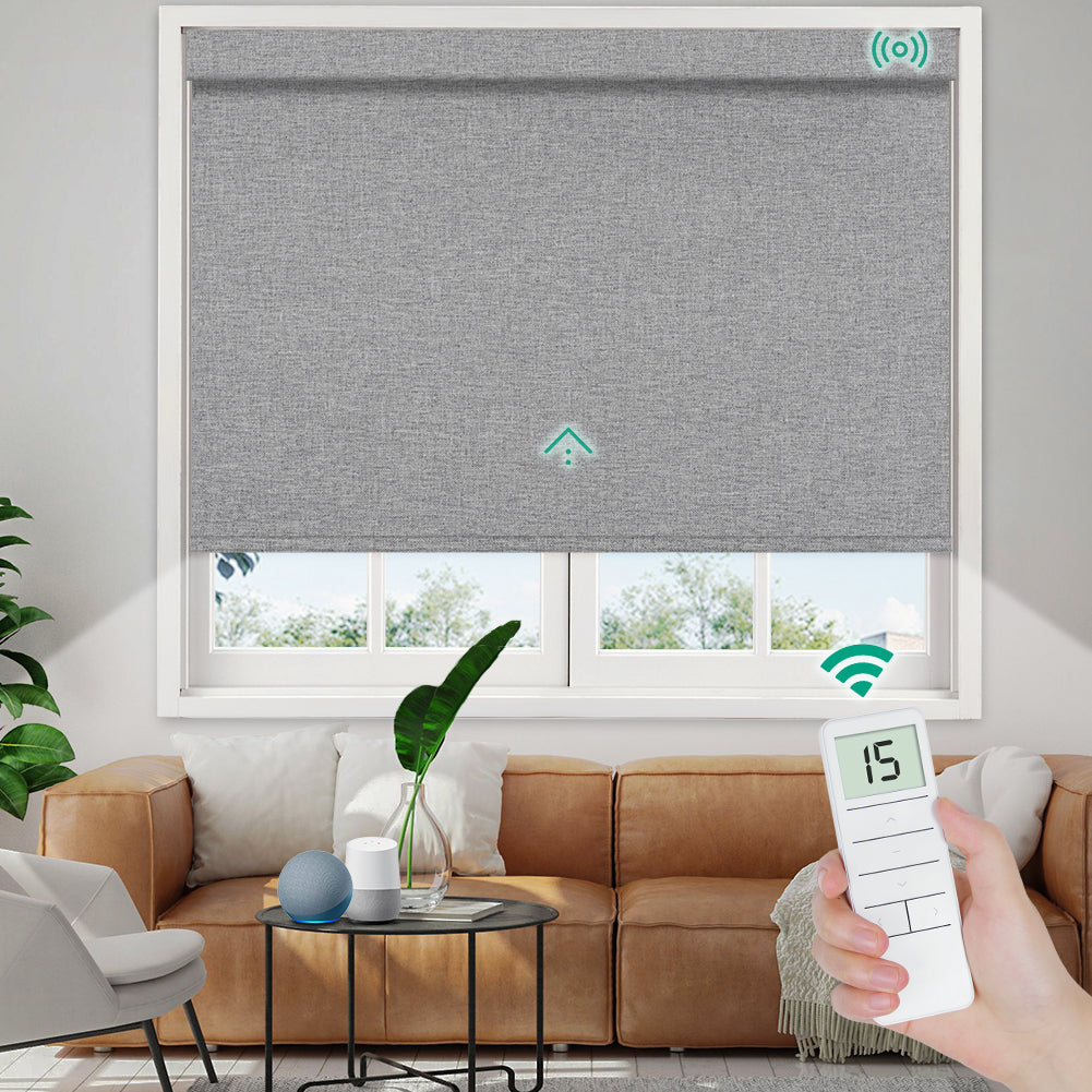 Motorized Blackout Roller Shade