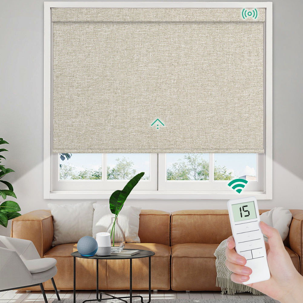 Motorized Blackout Roller Shade