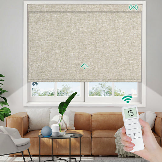 Motorized Blackout Roller Shade