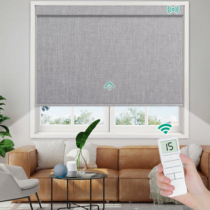 Motorized Blackout Roller Shade