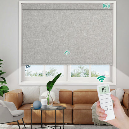 Motorized Blackout Roller Shade