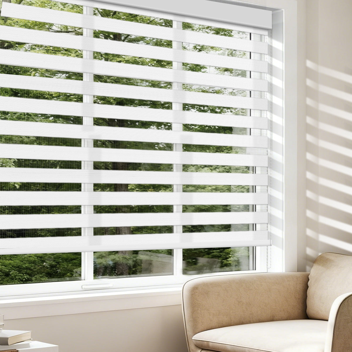 Manual Corded Zebra Blinds