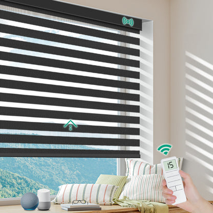 Motorized Zebra Blinds
