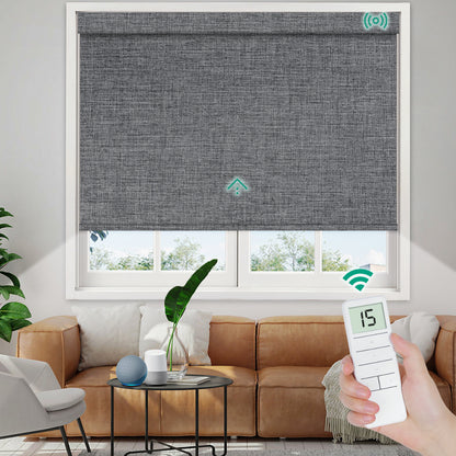 Motorized Blackout Roller Shade