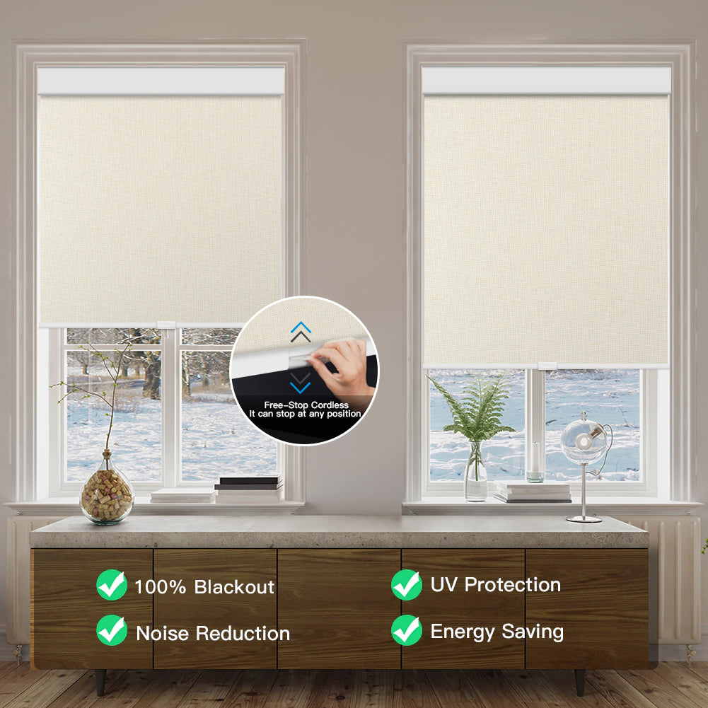 Manual Cordless Blackout Roller Shade