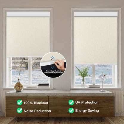 Manual Cordless Blackout Roller Shade