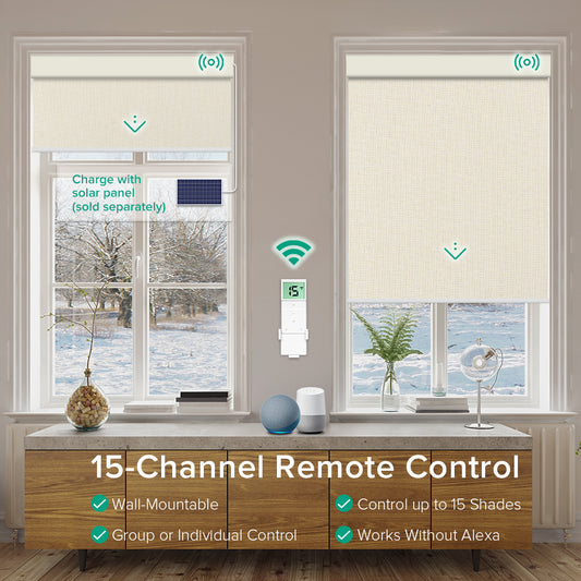 Motorized Blackout Roller Shade