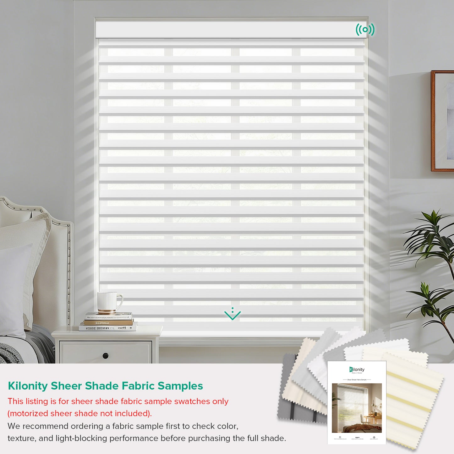 Kilonity Sheer Shade Fabric Samples