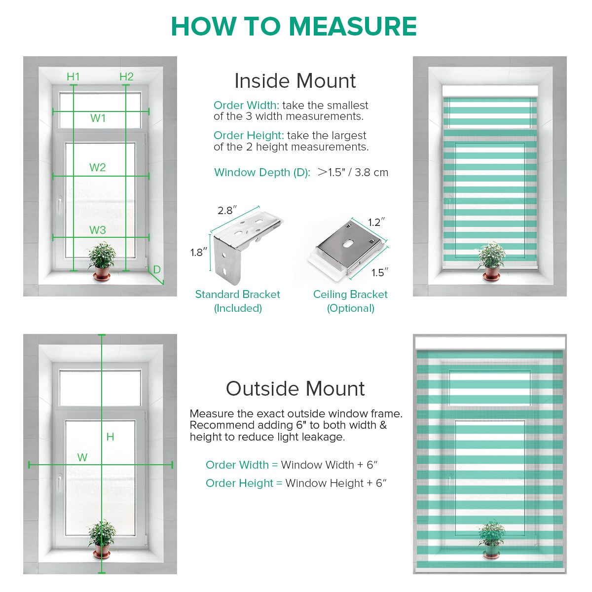 Motorized Zebra Blinds