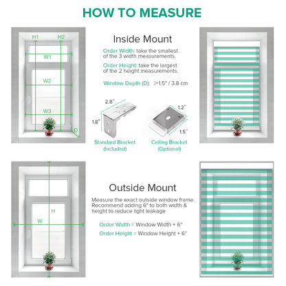 Manual Corded Blackout Shangri-La Sheer Shade