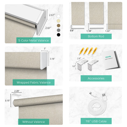 Motorized Blackout Roller Shade