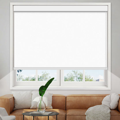 Manual Corded Blackout Roller Shade - Vinyl Fabric