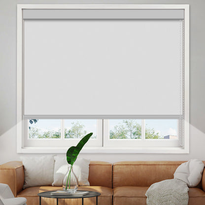 Manual Corded Blackout Roller Shade - Vinyl Fabric